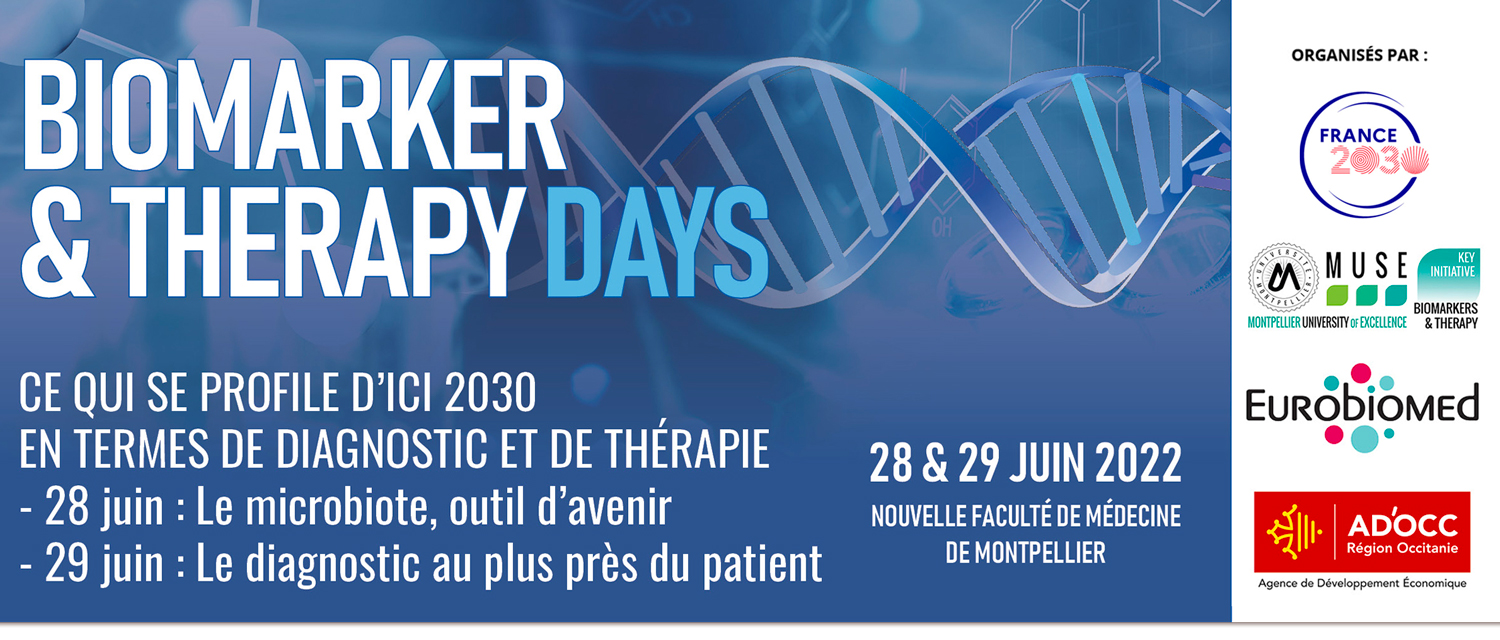 Bandeau - Biomarker & Therapy Days 2022