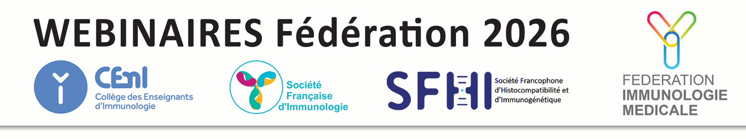 Bandeau - Webinaires Fédération 2026